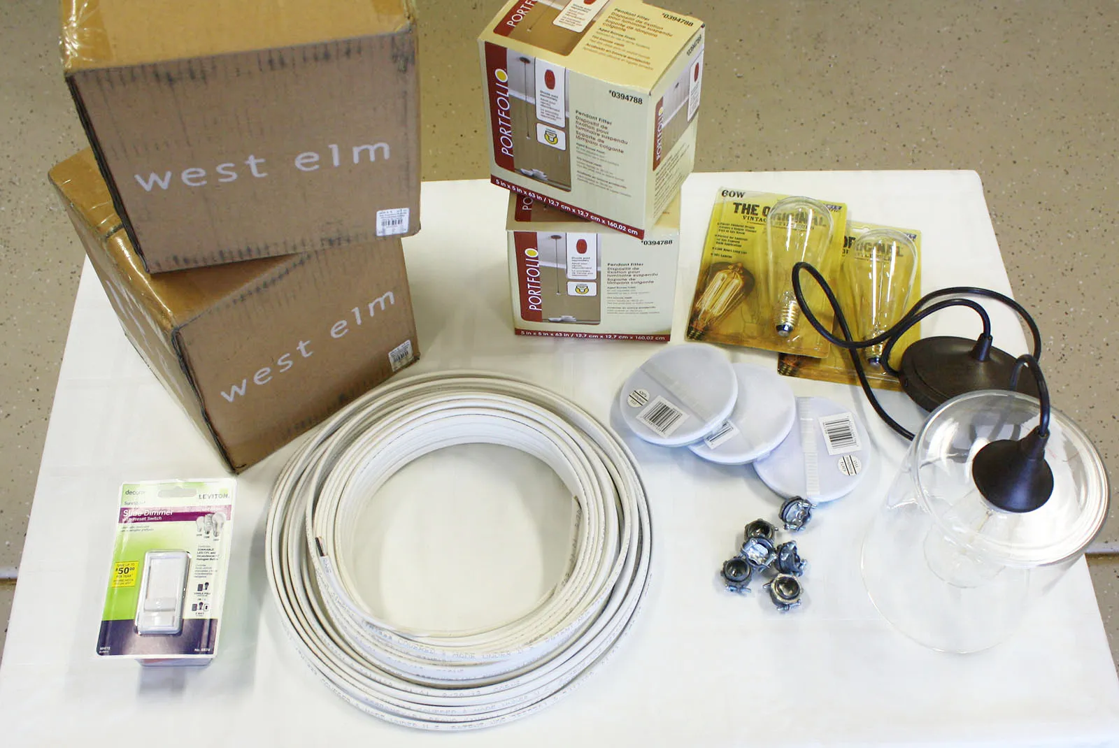 The materials.
